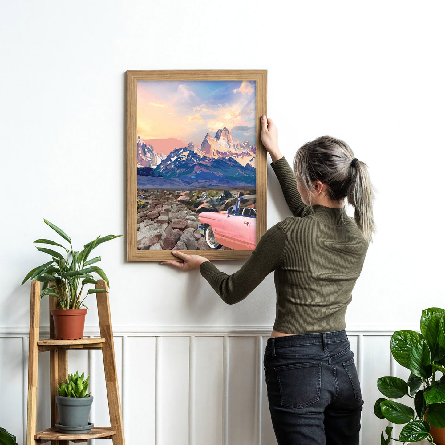 Road Trip - Watercolor Wall Art - SweetPixelCreations