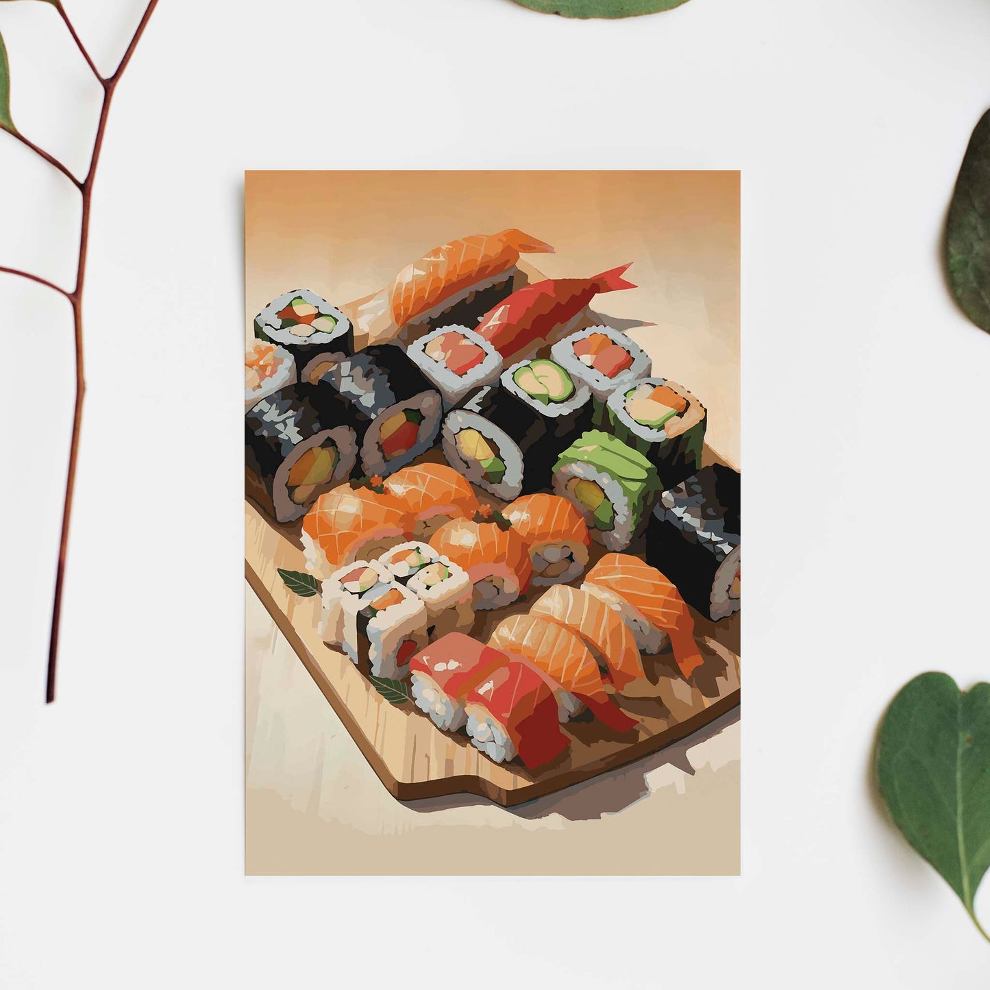 Sushi Delight Art Print - SweetPixelCreations