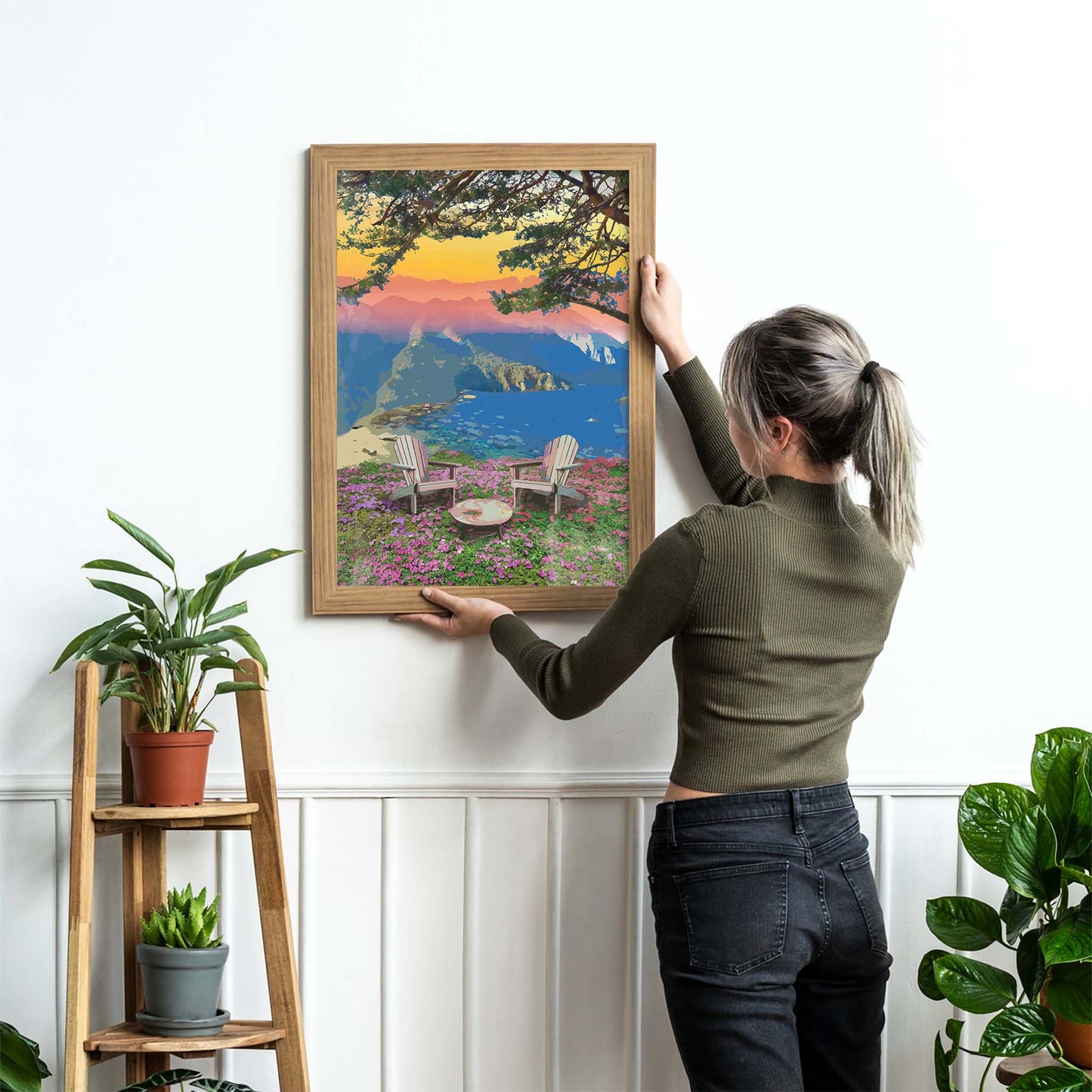 Relax In Nature Print - SweetPixelCreations