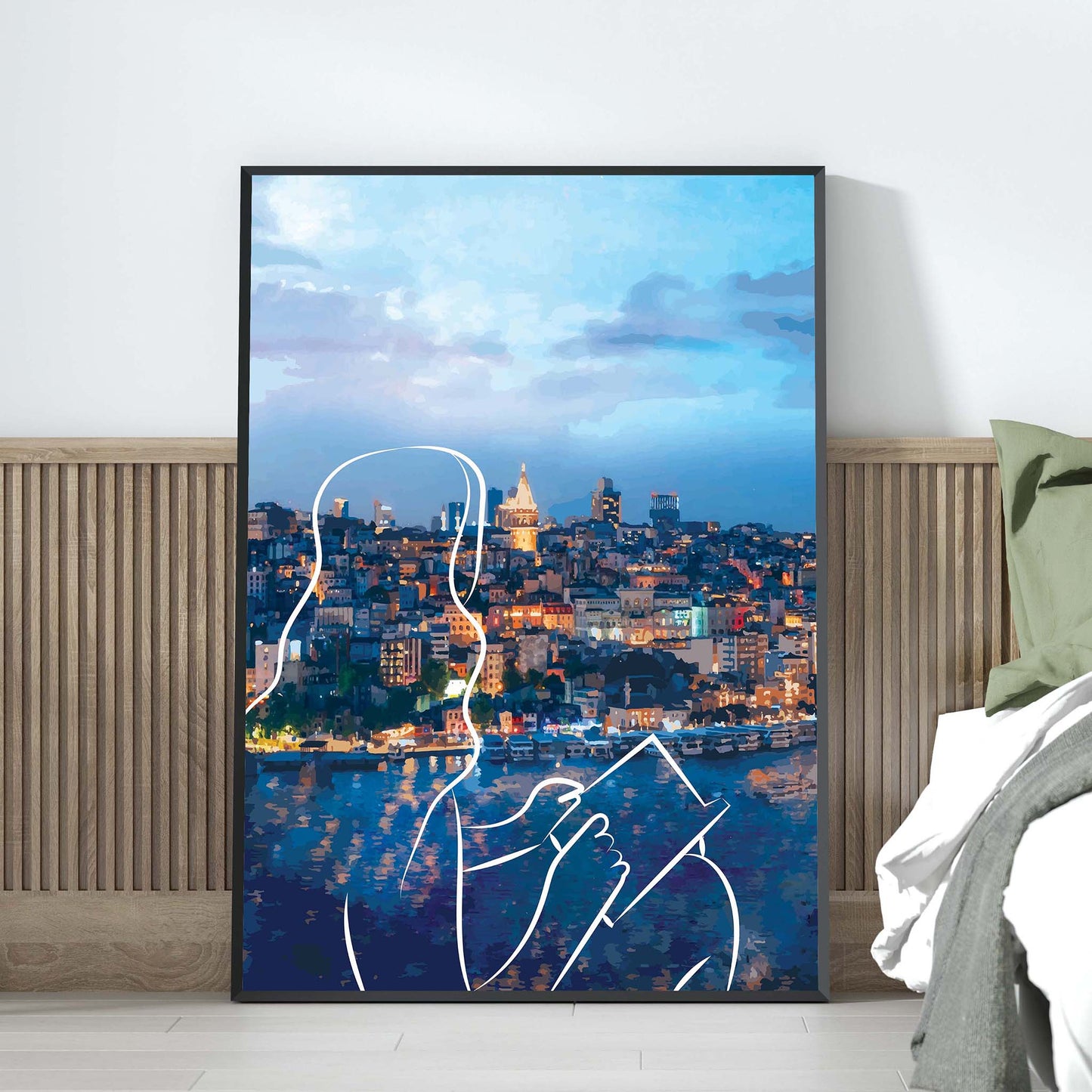 Girl Reading Books Poster + Free Gift - SweetPixelCreations