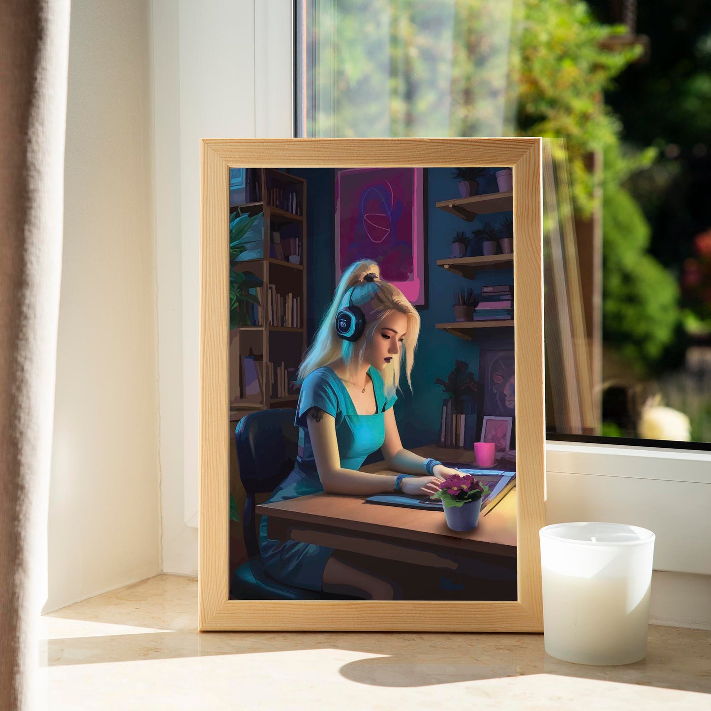 Focused Energy Gaming Wall Art - SweetPixelCreations