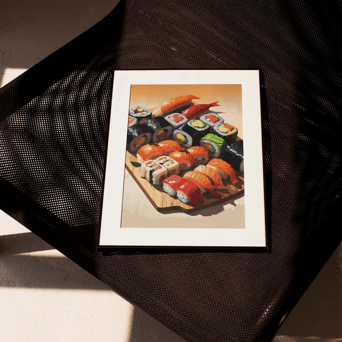 Sushi Delight Art Print - SweetPixelCreations