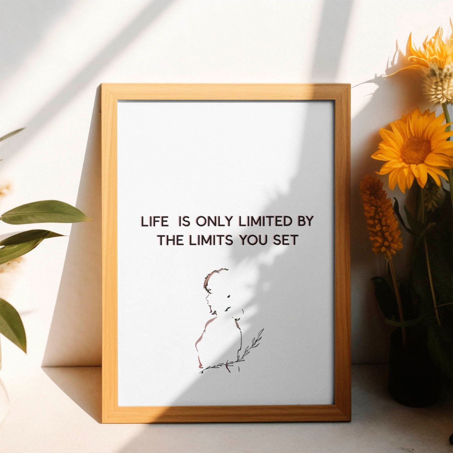 Limitless Life - Inspirational Wall Art - SweetPixelCreations