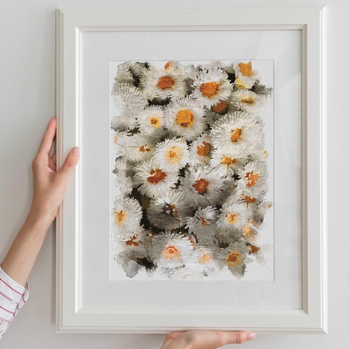 Flower Market Print Oil Painting - SweetPixelCreations