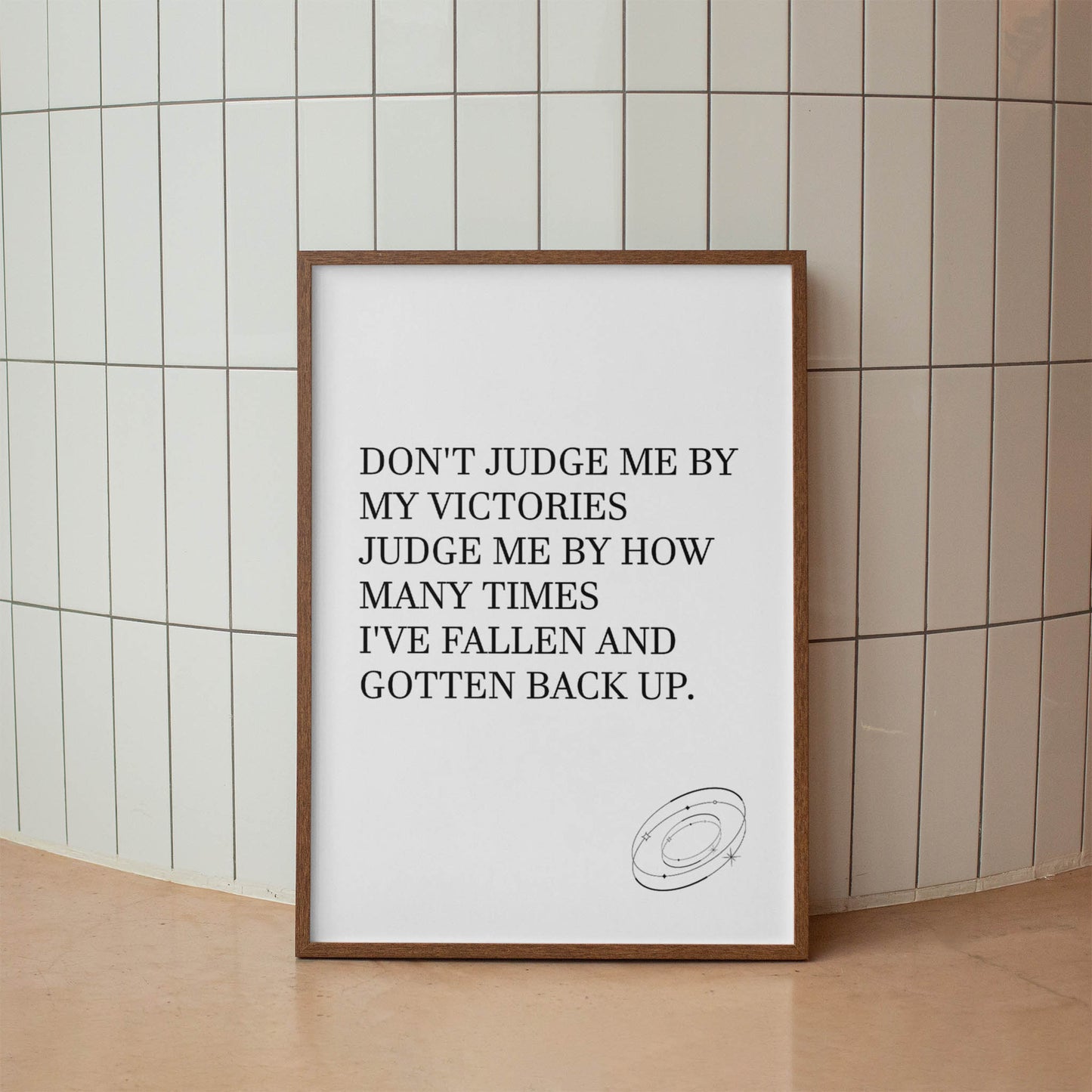 Bounce Back Inspirational Quote - SweetPixelCreations