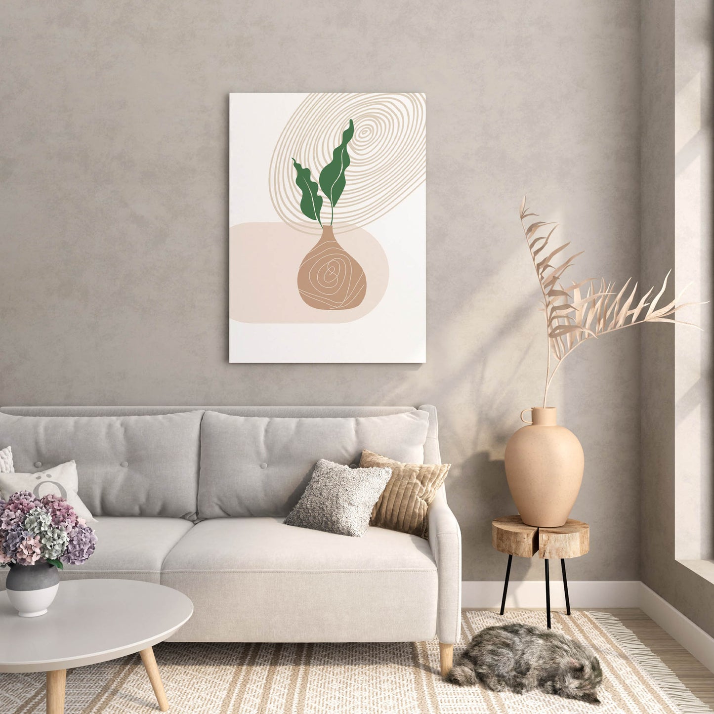 Minimalist Boho Art Print - SweetPixelCreations