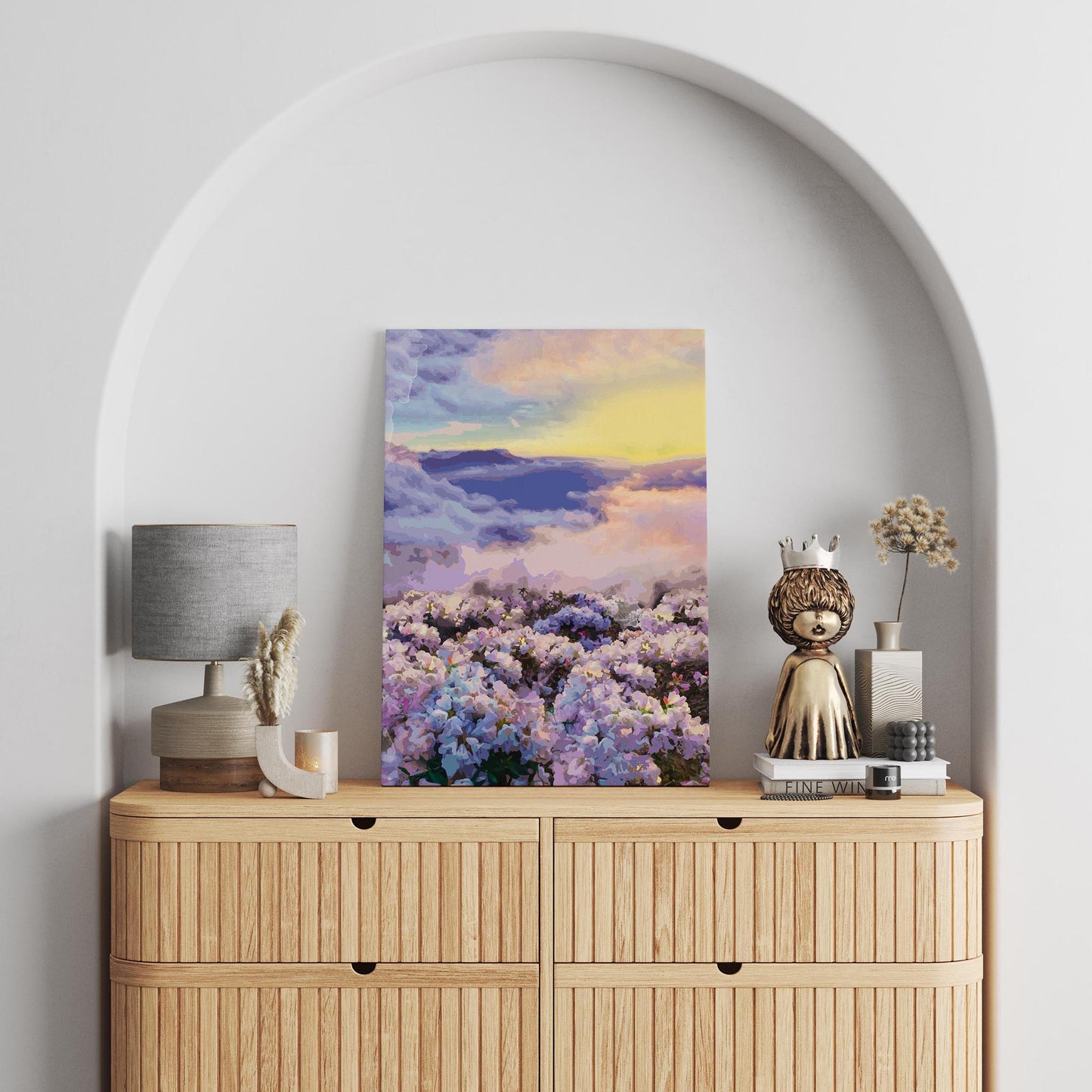 Flowers Valley Painting - SweetPixelCreations