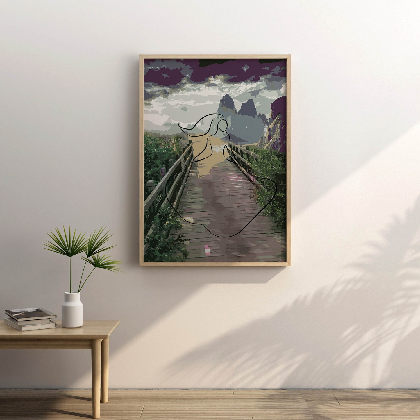 Female Minimalist Wall Art - SweetPixelCreations