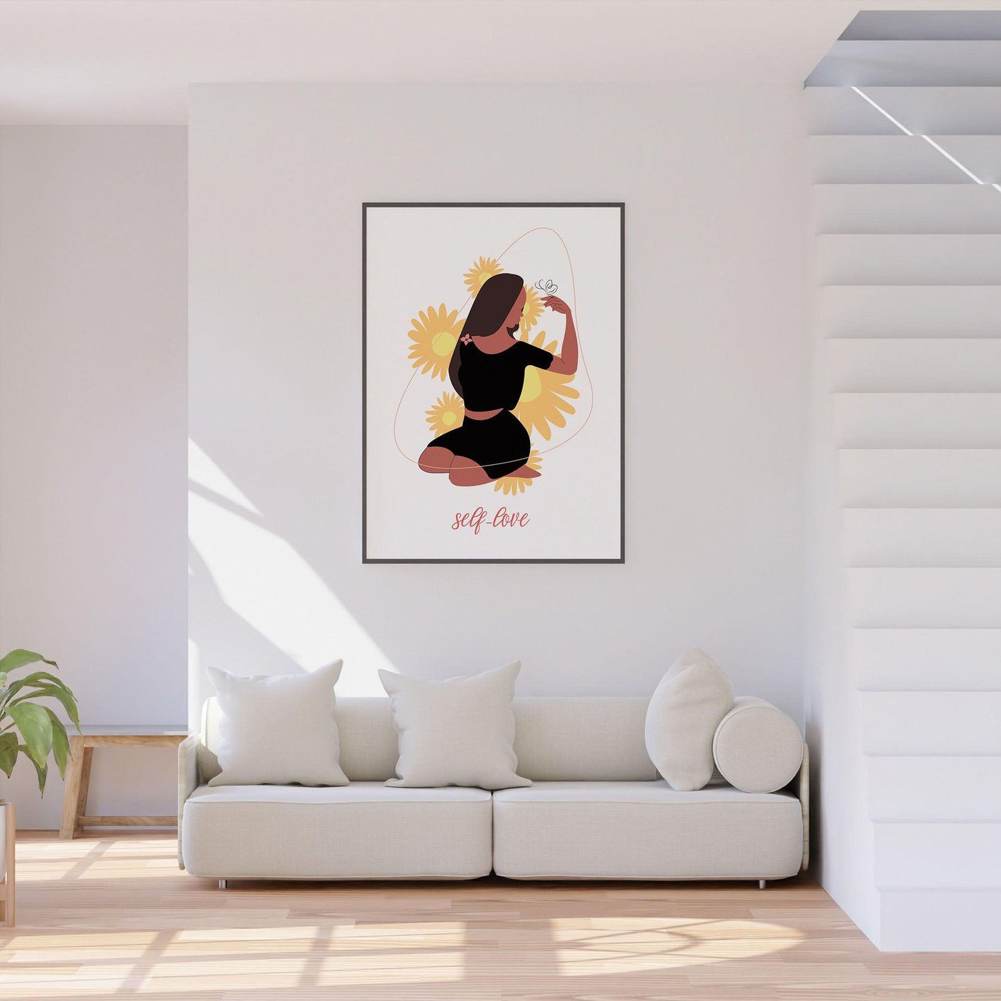 Self-Love Illustration - SweetPixelCreations