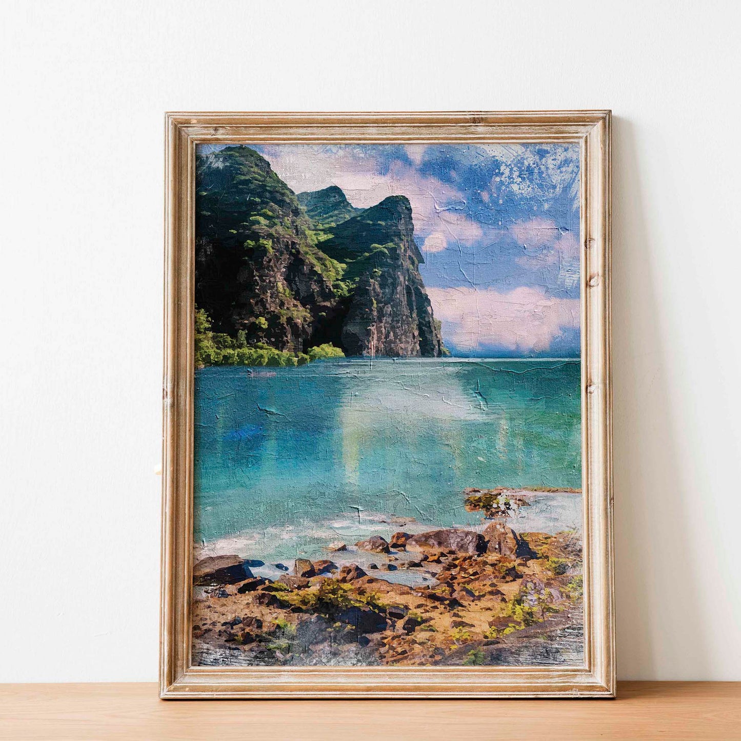 Coastal Wall Painting - SweetPixelCreations