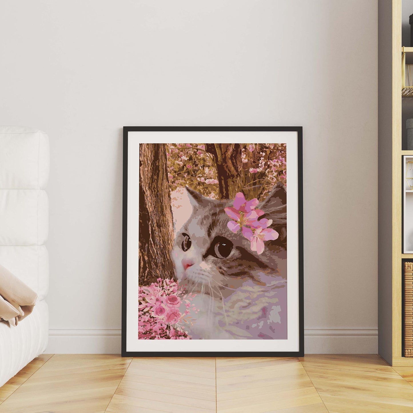 Sweet Cat Wall Art - SweetPixelCreations