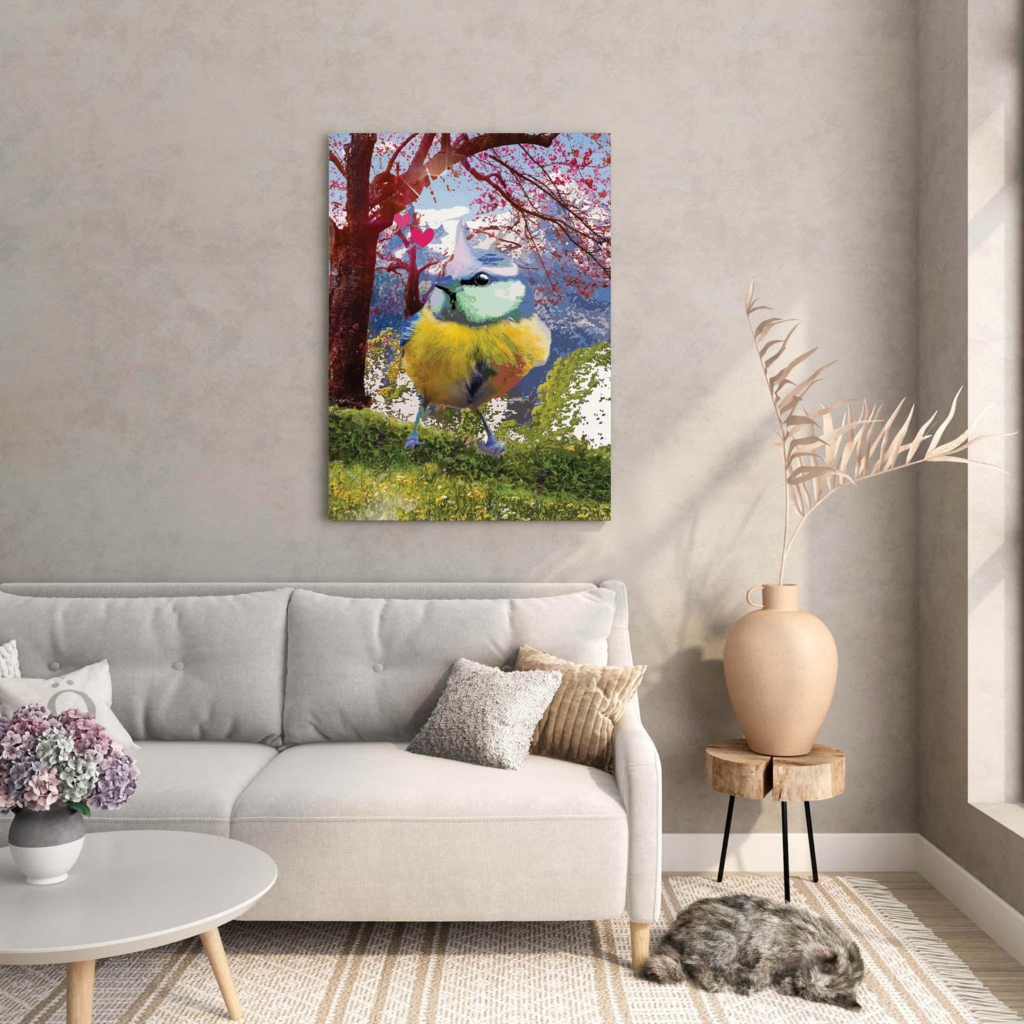 Colorful Bird Print - SweetPixelCreations