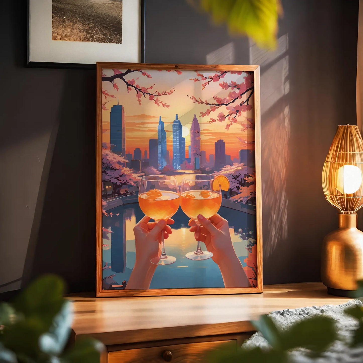 Blossom and Bubbles Art Print