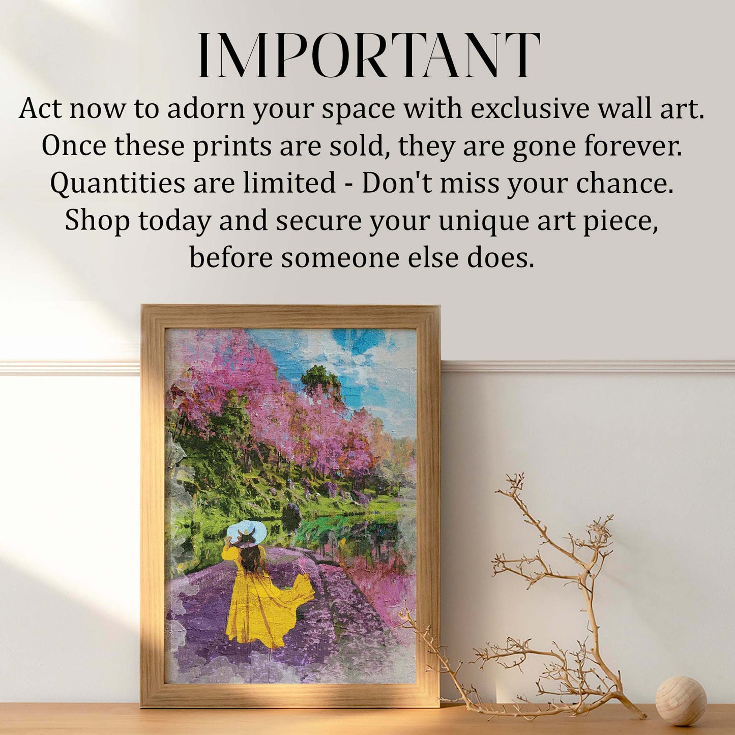 Flower Market Print Oil Painting