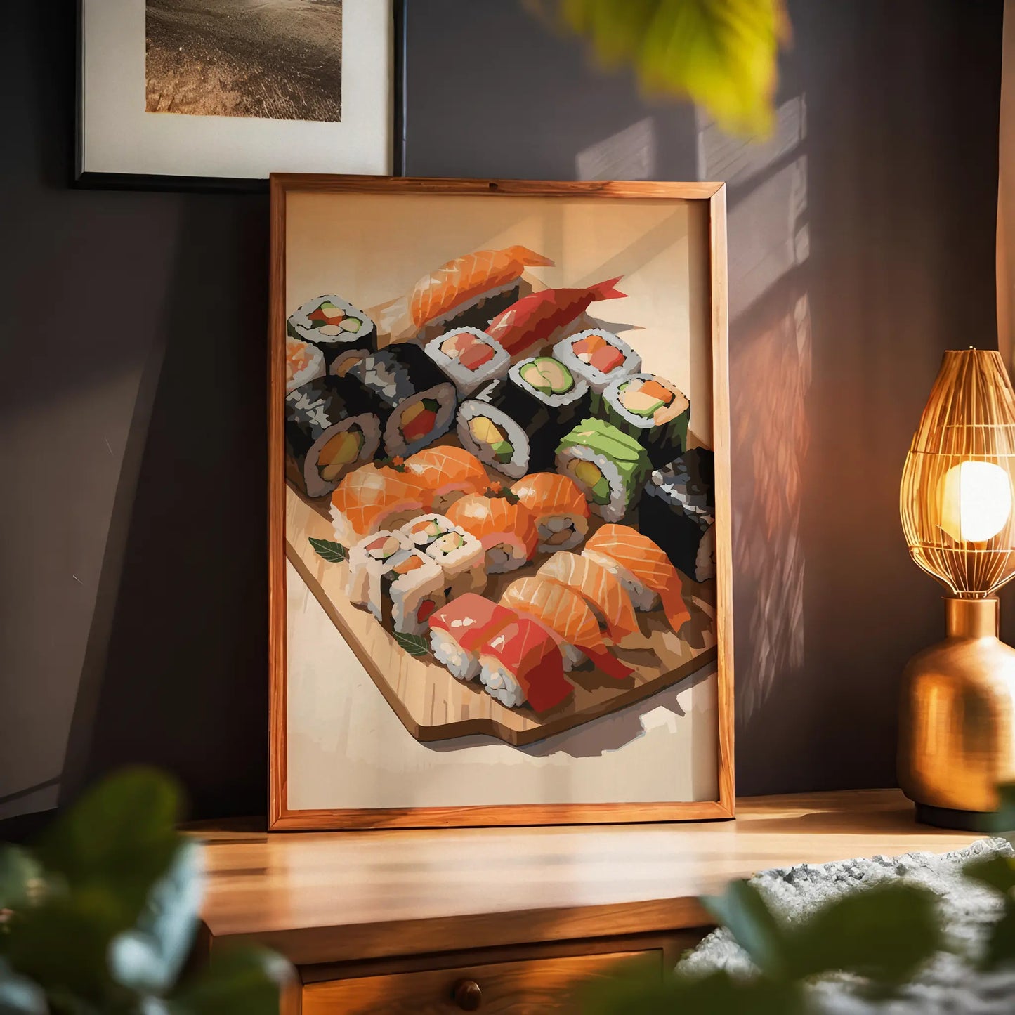 Sushi Delight Art Print