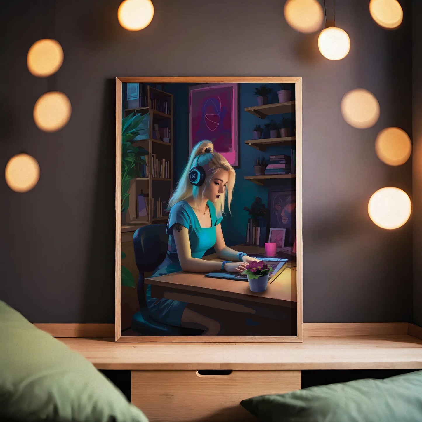 Focused Energy Gaming Wall Art - SweetPixelCreations