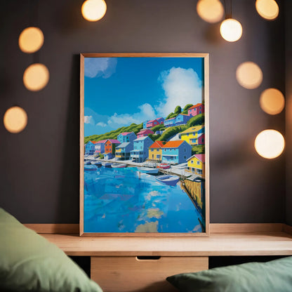 Coastal Town - Waterfront Print