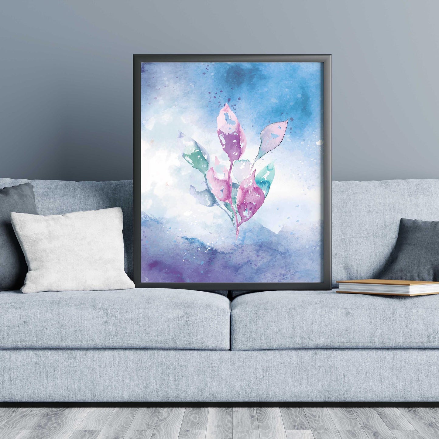 Colorful Pastel Flower Art Print - SweetPixelCreations