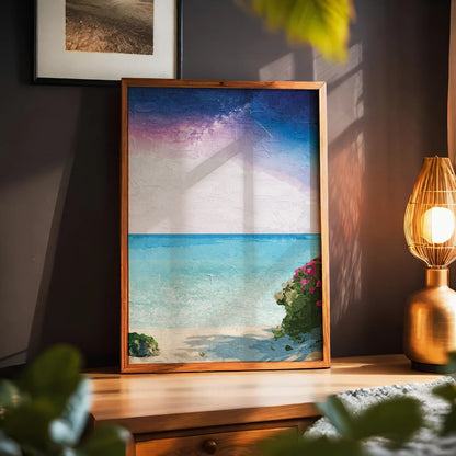 Calm Ocean - Oil Painting