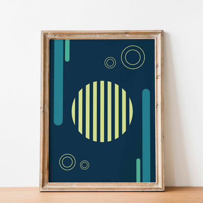 Abstract Bauhaus Poster - SweetPixelCreations