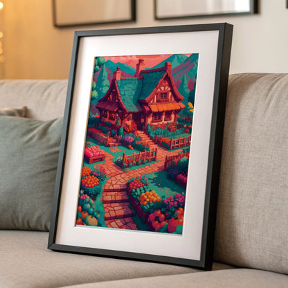 Cottage Garden Print