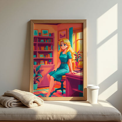 Vintage Elegance Print
