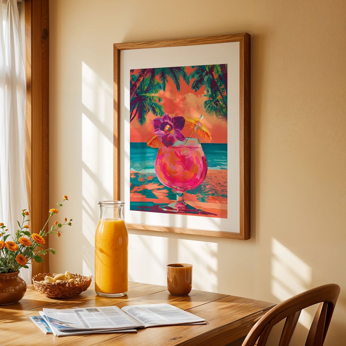 Tropical Cocktail Print