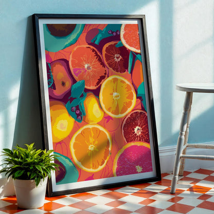Colorful Fruits Print