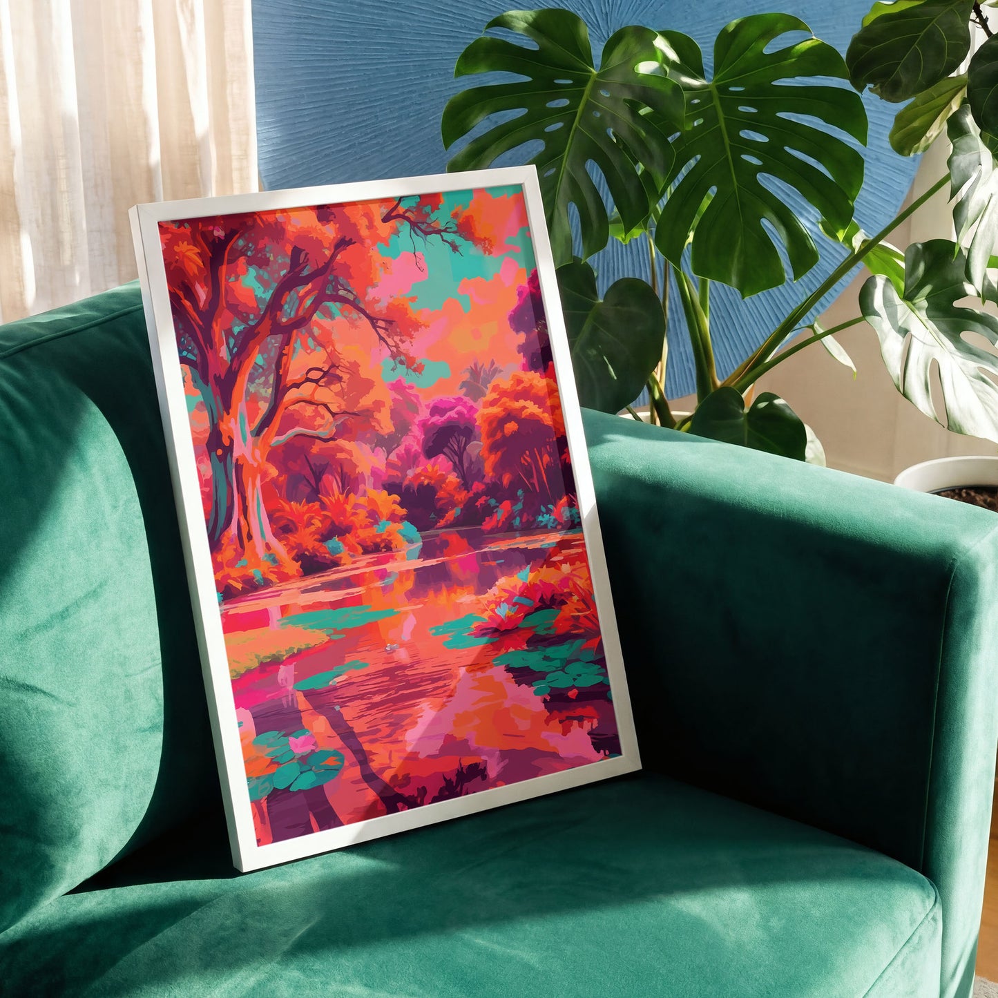 Lily Pad Haven Print