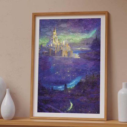 The Castle - Oil Painting - SweetPixelCreations