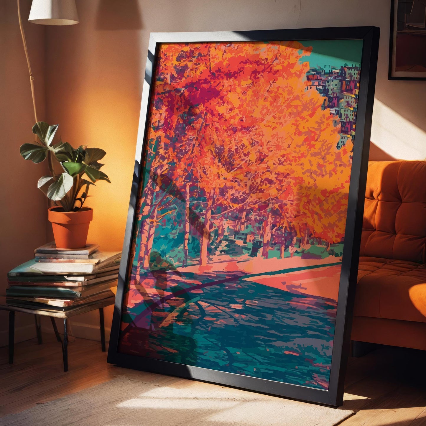 Autumn Street Print