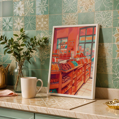 Warm Bakery Morning Print
