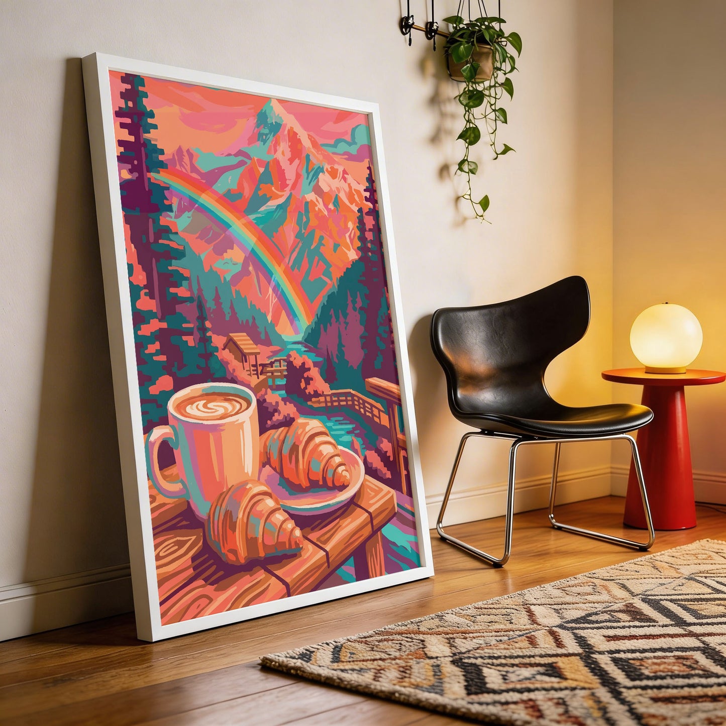 Mountain Breakfast Print