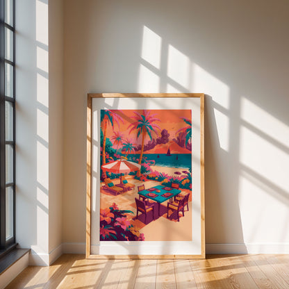Tropical Oasis Print
