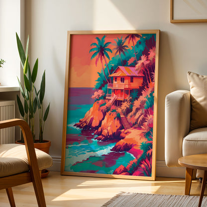 Seaside Home Print