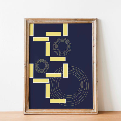 Aesthetic Bauhaus Print - SweetPixelCreations