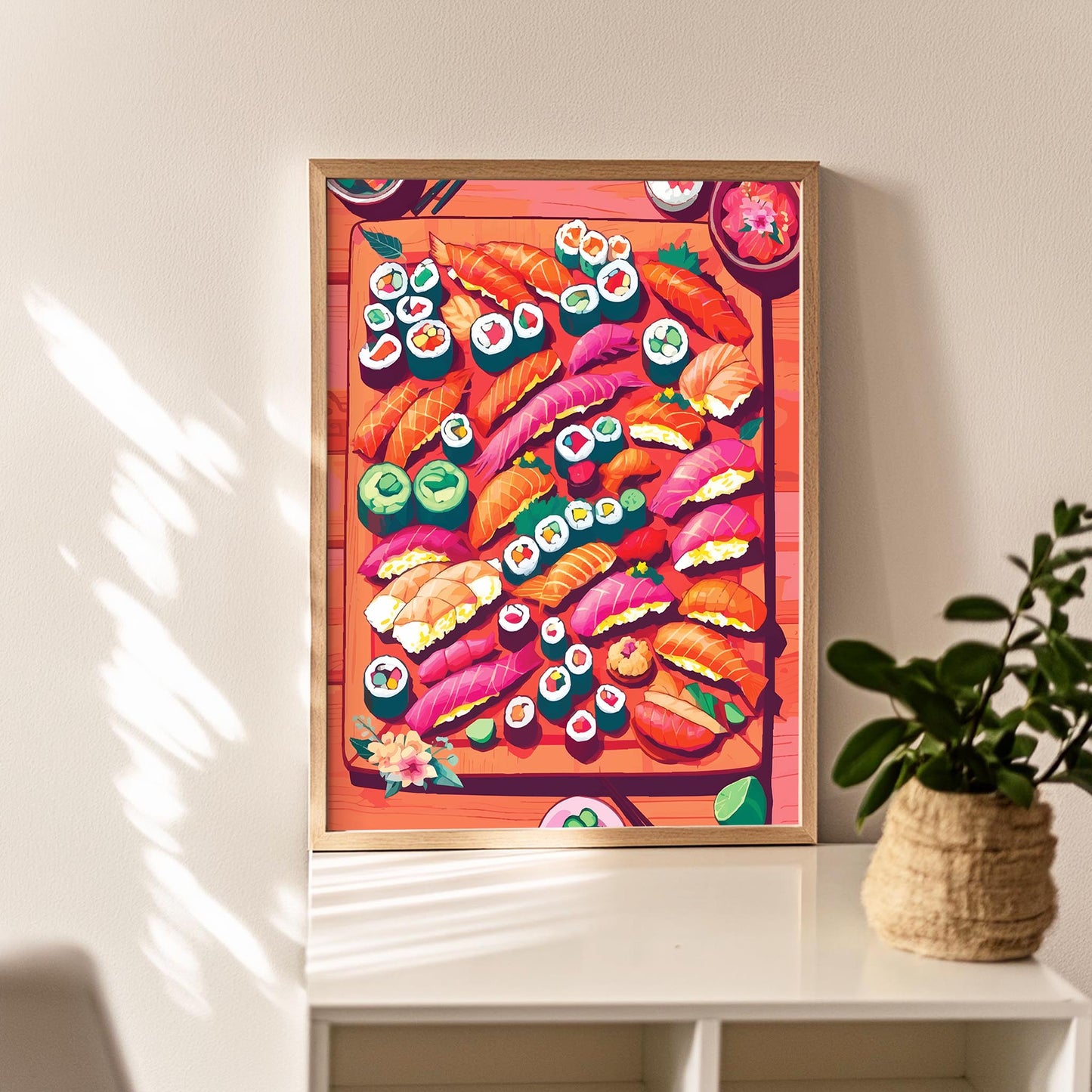 Gourmet Sushi Feast Print