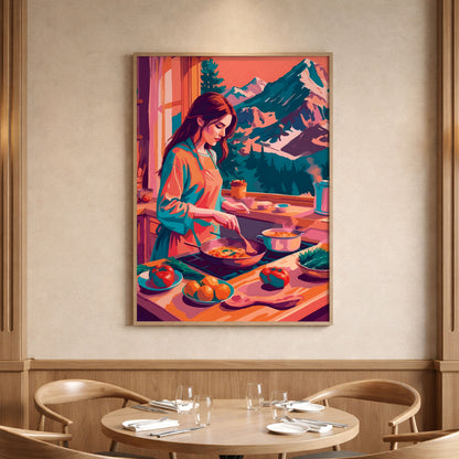 Flavors of the Mountains Print