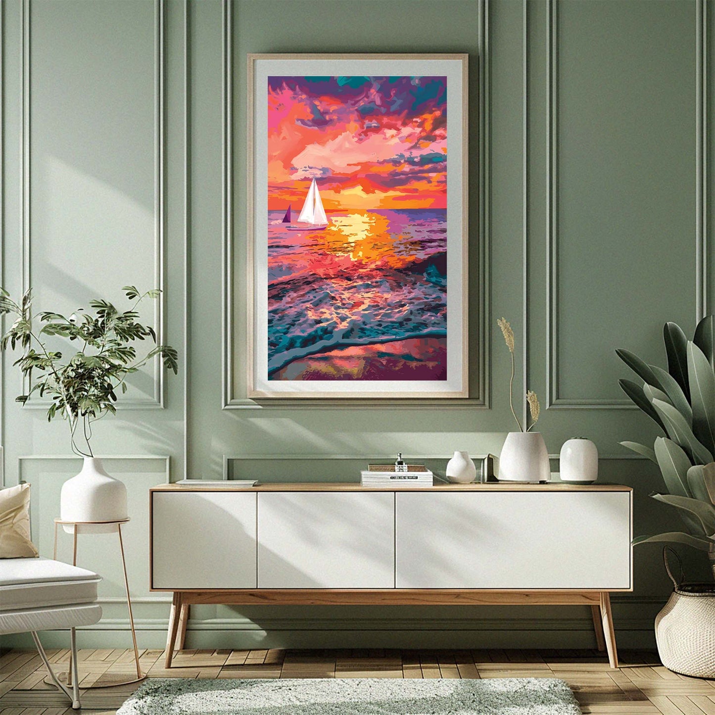 Beach Sunset Print