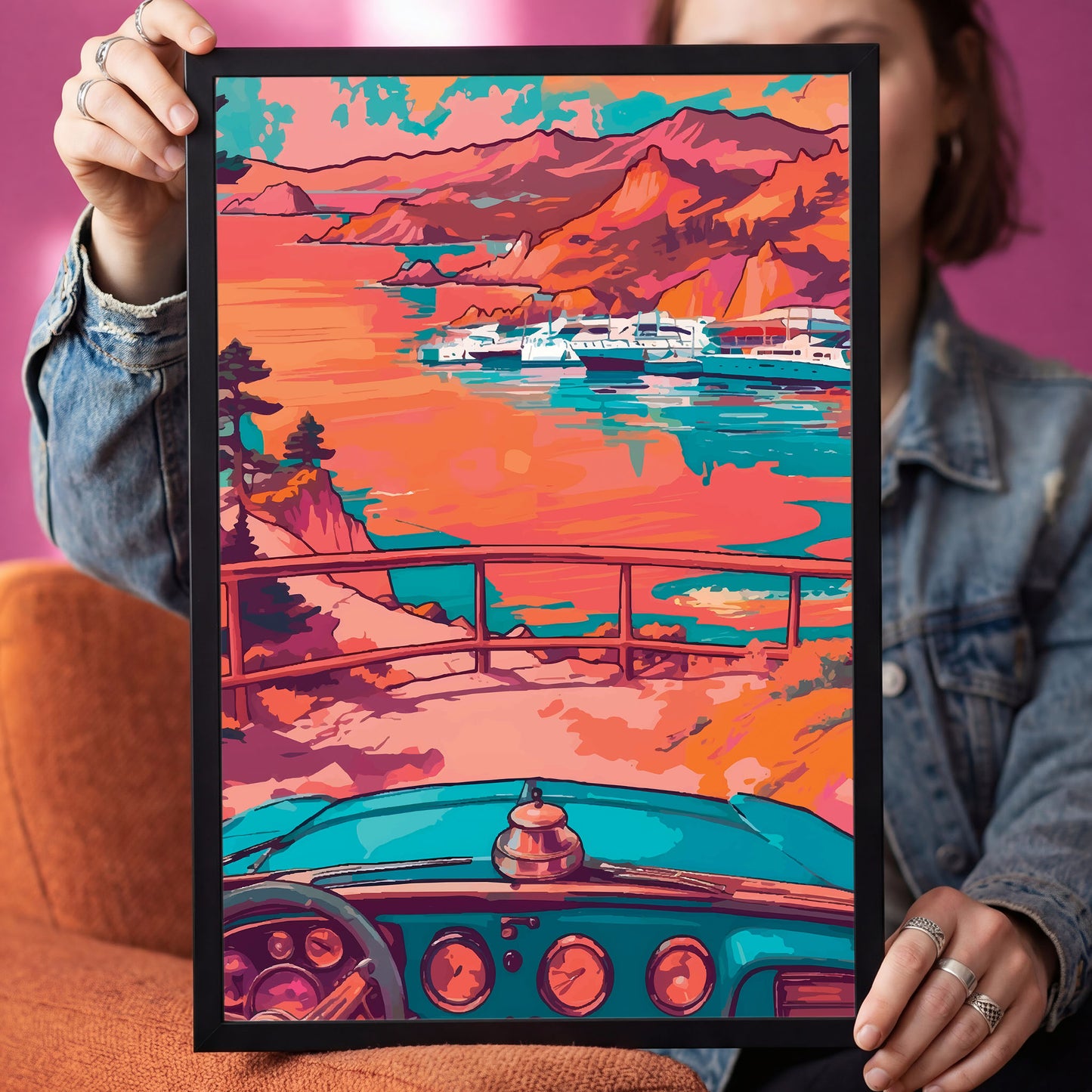 Road to the Ocean Print