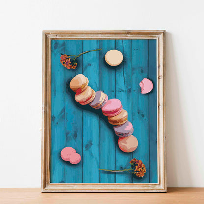 Macaroons Colorful Painting - SweetPixelCreations