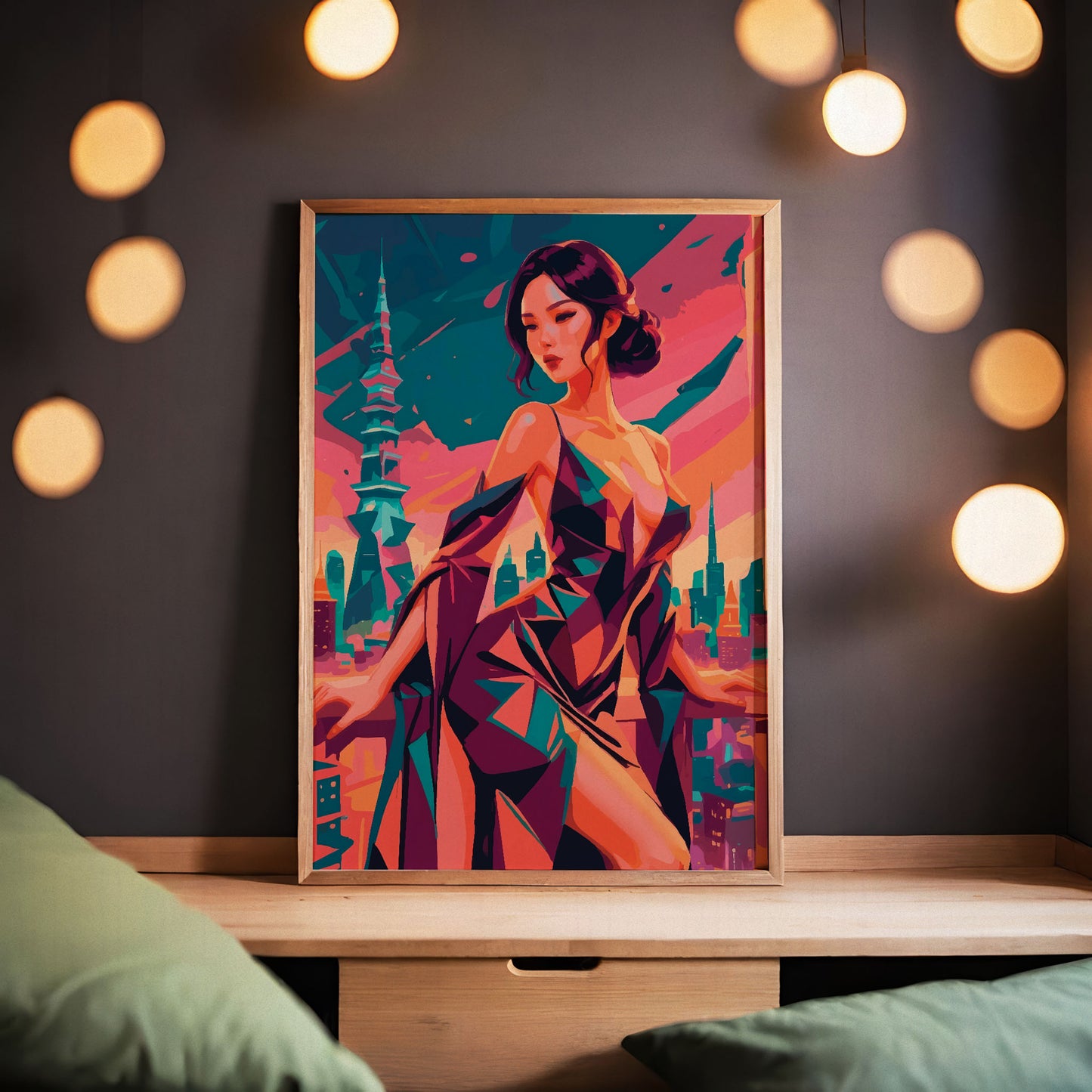 Midnight Elegance Print