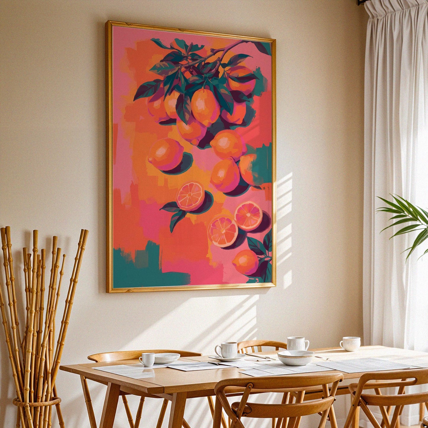 Lemon Branch Print