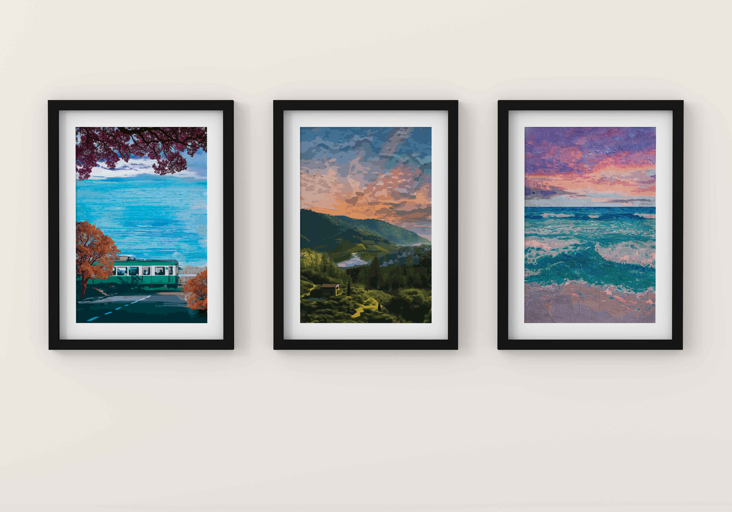 Sea Wall Art Bundle - SweetPixelCreations