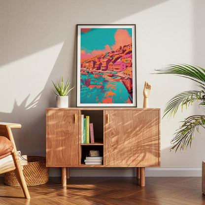 Coastal Town Print