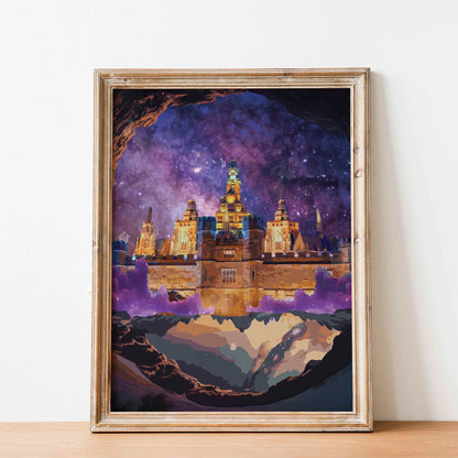 Magical Castle Wall Print - SweetPixelCreations