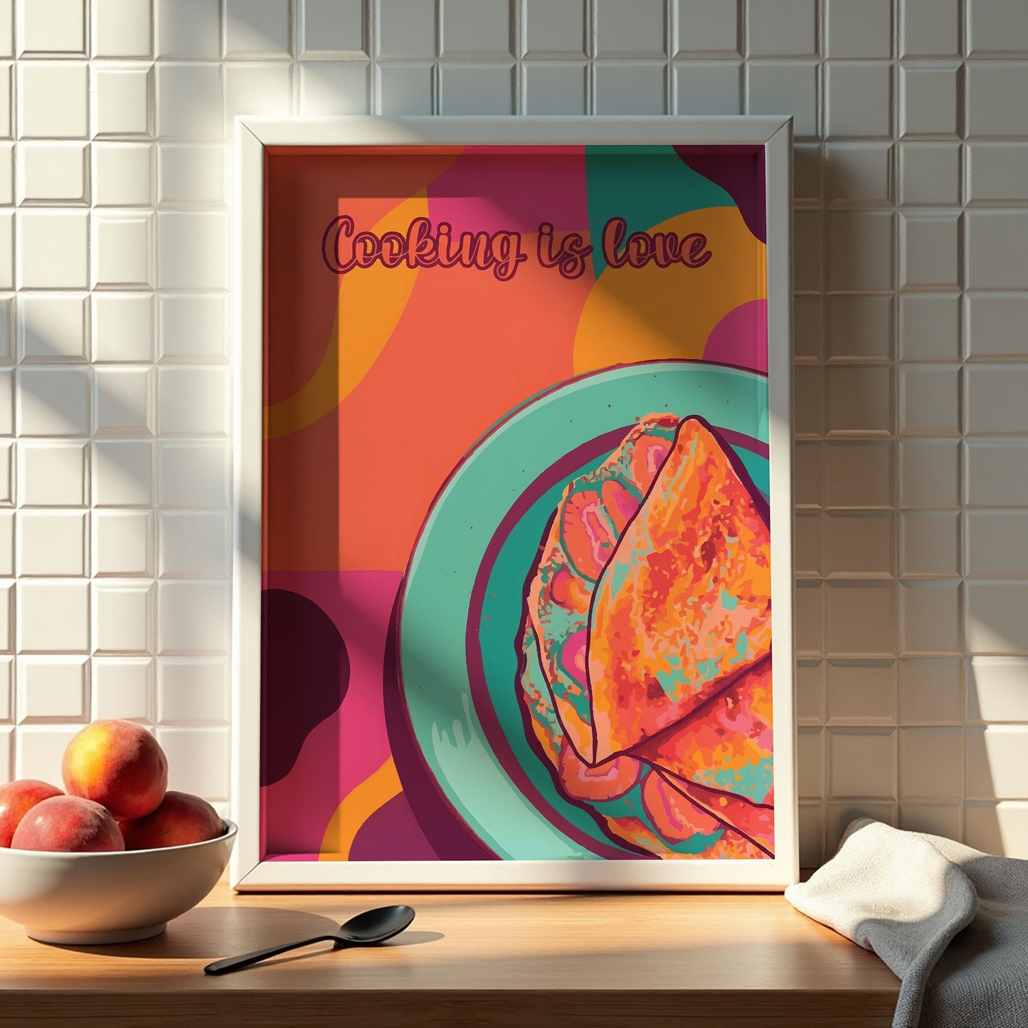 Cooking Is Love Print
