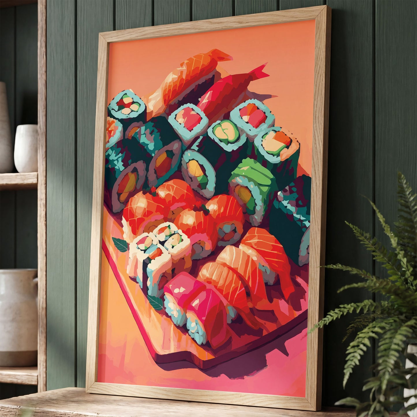 Sushi Delight Print