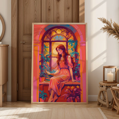 The Reading Corner Print
