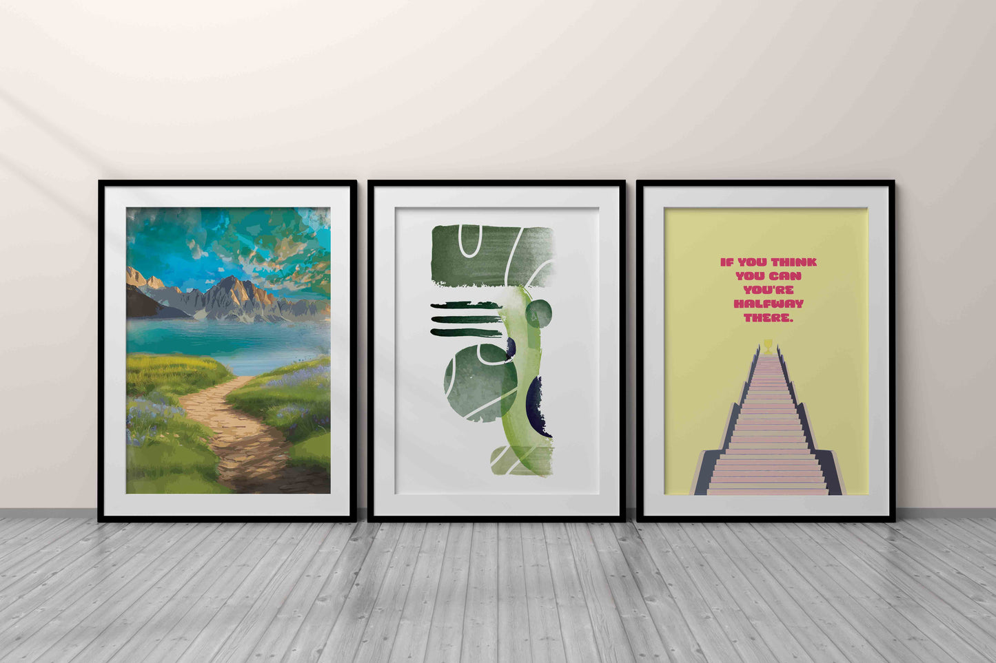 Calm & Uplift Wall Art Set - SweetPixelCreations